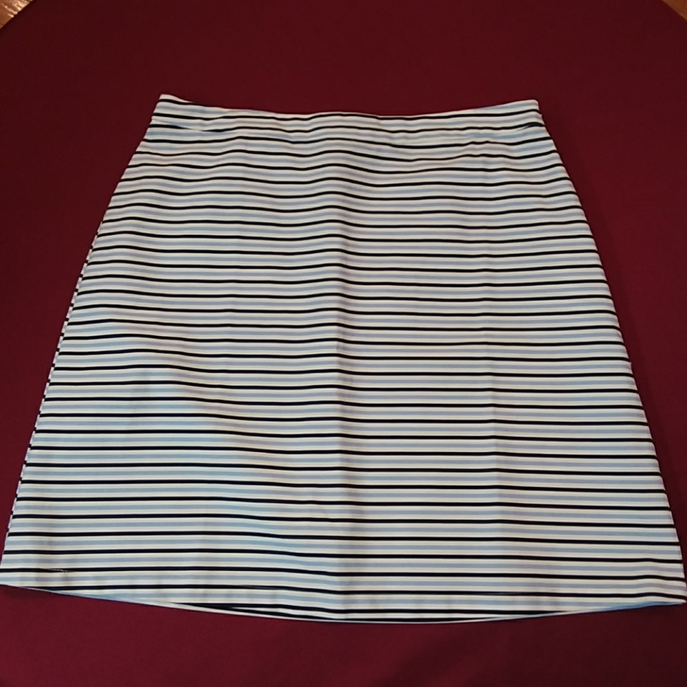 NWT Lane Bryant A-Line Stripe Skirt Size 14W